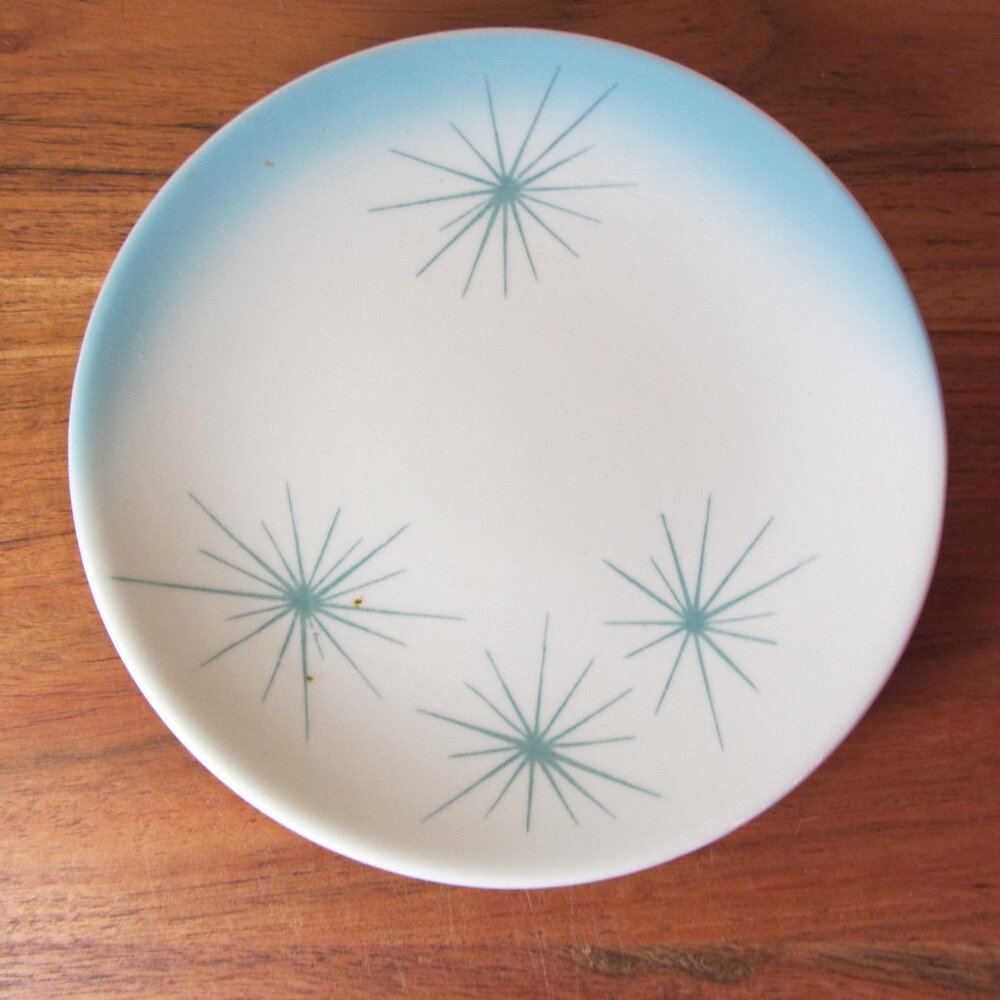 3 for $36 - Mayer vintage plate atomic stars 257  MCM (W3566)